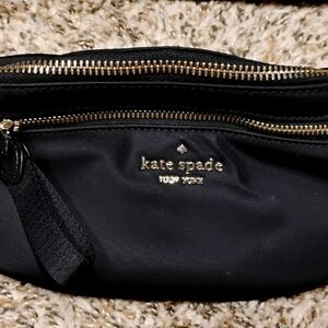 Kate Spade Chelsea Belt Bag Black Nylon